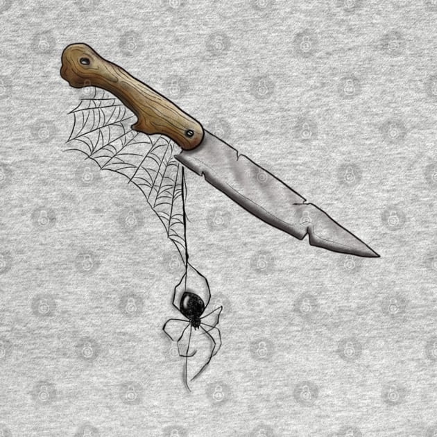 Spider knife by OktInk